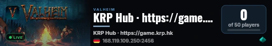 KRP Hub · aoe4.krp.hk live status badge