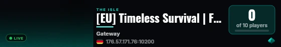 [EU] Timeless Survival | Fast Night | 2x Grow | Slow Migration live status badge