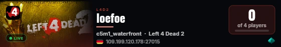 loefoe live status badge