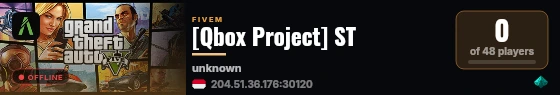 [Qbox Project] ST live status badge
