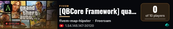[QBCore Framework] quay chup live status badge