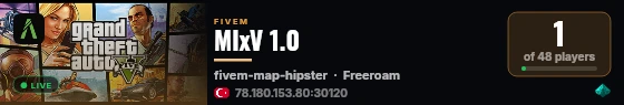 MLXV ROLEPLAY live status badge