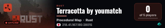 Terracotta by youmatch live status badge