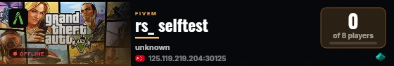 rs_ selftest live status badge