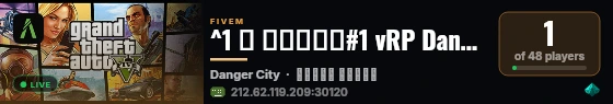 ^1 💎 ←▬▬▬⌠#1 vRP Danger Files V2 ⌡👑⌠ملفات دينجر⌡▬▬▬→ 🚀 live status badge