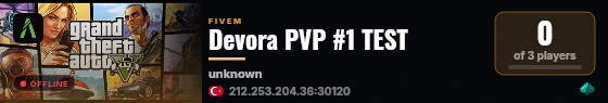 Devora Gun paket live status badge