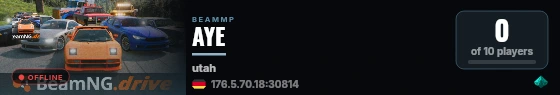 AYE live status badge