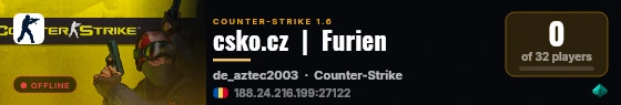 csko.cz  |  Furien live status badge