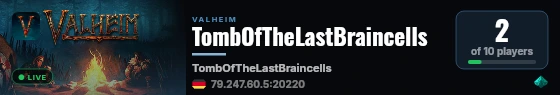 TombOfTheLastBraincells live status badge