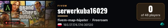 serwerkuba16029 live status badge