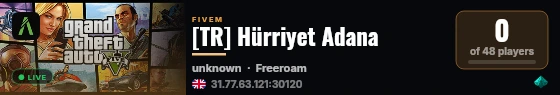 [TR] Hürriyet Adana live status badge