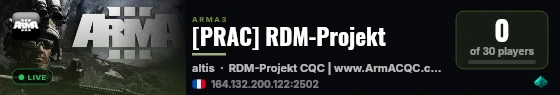 [PRAC] RDM-Projekt live status badge