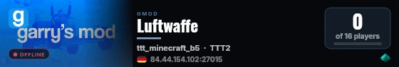 Luftwaffe live status badge