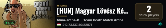 [HUN] Magyar Lövész Képző Remastered live status badge