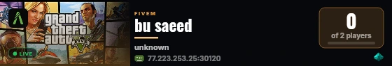 bu saeed live status badge