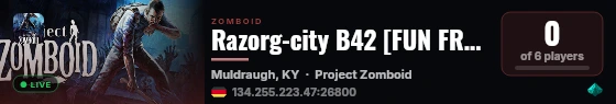 Razorg-city B42 [FUN FR] - Twitch.tv Razorg76 live status badge