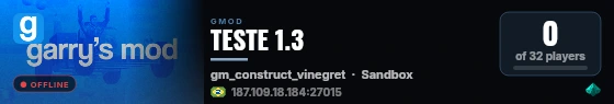 TESTE 1.3 live status badge