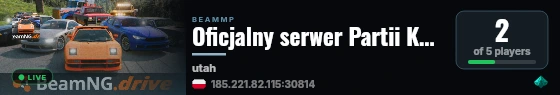Oficjalny serwer Partii KPJŻ live status badge