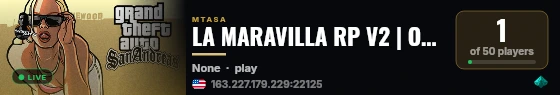LA MARAVILLA RP V2 | OFICIAL | By. DicapriRD live status badge