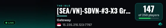 [SEA/VN]-SDVN-#3-X3 Grow -No Rules live status badge