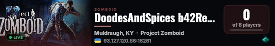 DoodesAndSpices b42Realistic live status badge