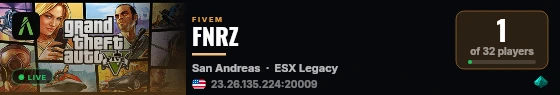 FNRZ live status badge