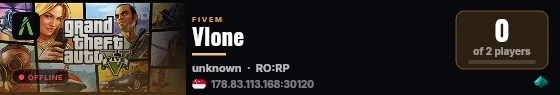 Vlone live status badge