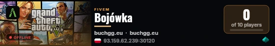 Bojówka live status badge
