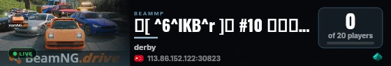 🔥[ ^6^lKB^r ]🔥 #10 德比竞技场/Derby Arenas live status badge
