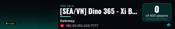 [SEA/VN] Dino 365 - Xi Baby | VOICE - MAP - TEAM live status badge