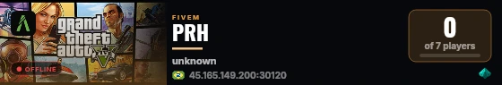 PRH live status badge