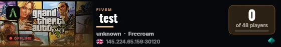  test live status badge