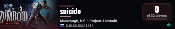 suicide live status badge