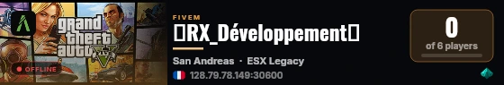 🌴RX_Développement🌴 live status badge