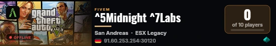 ^5Midnight ^7Labs live status badge