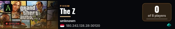 The Z live status badge