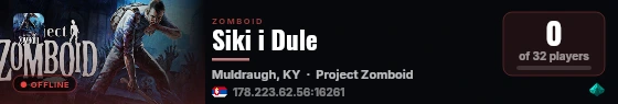 Siki i Dule live status badge