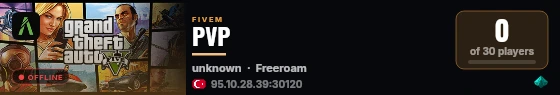 PVP live status badge