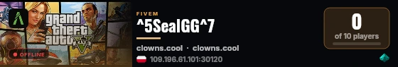 ^5SealGG^7 live status badge