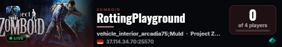 RottingPlayground live status badge