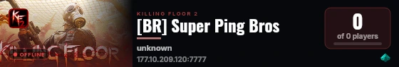 [BR] Super Ping Bros live status badge