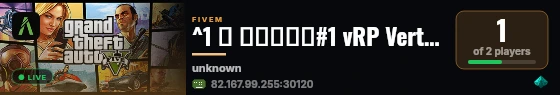 ^1 💎 ←▬▬▬⌠#1 vRP Vertex Files V1 ⌡👑⌠ملفات فيرتكس⌡▬▬▬→ 🚀 live status badge