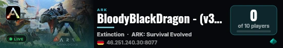 BloodyBlackDragon - (v361.7) live status badge