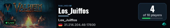 Los_Juiffos live status badge