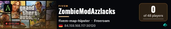 ZombieModAzzlacks live status badge