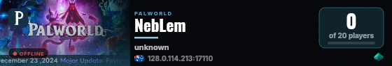 NebLem live status badge