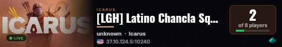 [LGH] Latino Chancla Squad live status badge