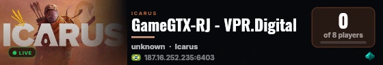 GameGTX-RJ - VPR.Digital live status badge
