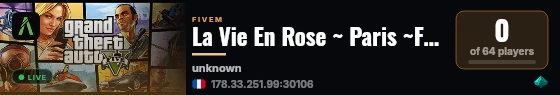La Vie En Rose ~ Paris ~FA |Double Job live status badge