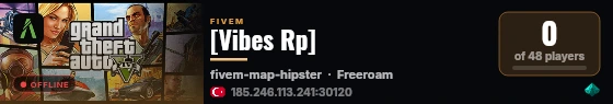 [Vibes Rp] live status badge
